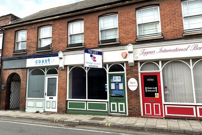 Retail premises to let in 3 Queen Street, Lymington, Hampshire