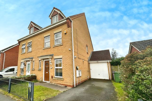 Thumbnail Semi-detached house for sale in Marbury Drive, Bilston, Wolverhampton