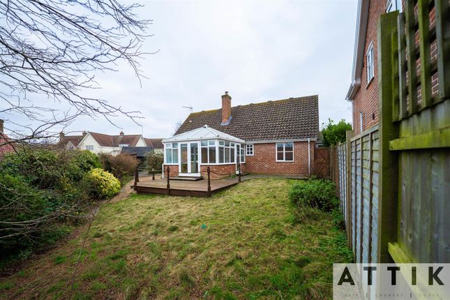 Thumbnail Detached bungalow for sale in Newby Close, Halesworth