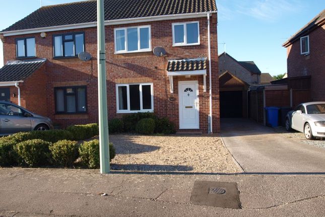 Thumbnail Semi-detached house to rent in Colsterdale, Carlton Colville, Lowestoft