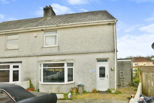 Thumbnail Semi-detached house for sale in Jubilee Road, Higher St. Budeaux, Plymouth