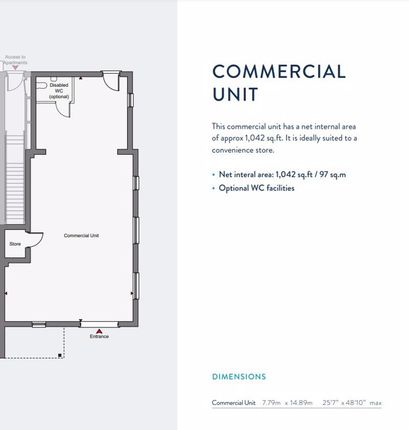 Property for sale in Commercial Unit, Auldyn Walk, Ramsey