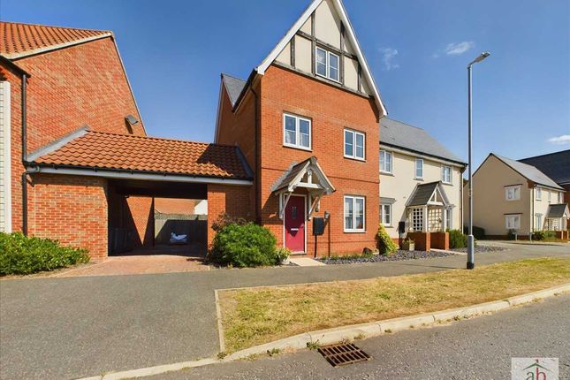 Thumbnail Semi-detached house for sale in The Sandlings, Martlesham, Woodbridge