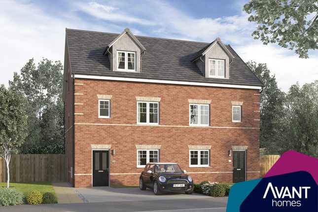 Thumbnail Semi-detached house for sale in "The Ulbridge" at William Nadin Way, Swadlincote