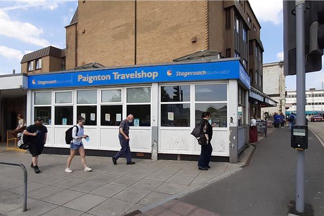 Thumbnail Retail premises to let in The Former Travelshop, Paignton Bus Station, Dartmouth Road, Paignton, Devon