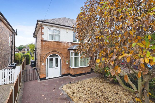 Thumbnail Semi-detached house for sale in Stoke Lane, Gedling, Nottingham, Nottinghamshire