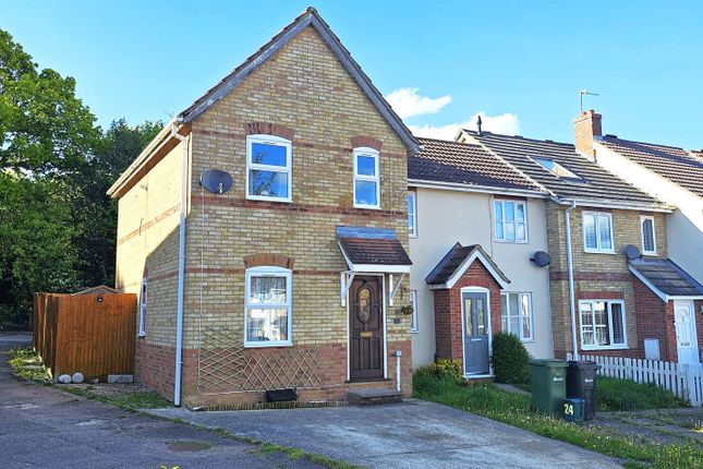 Thumbnail End terrace house for sale in Friars Close, Sible Hedingham, Halstead