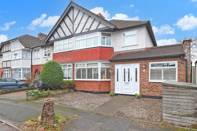 Thumbnail Semi-detached house for sale in Malvern Gardens, Loughton, Essex