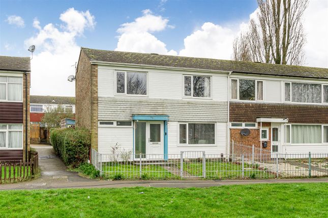 Thumbnail End terrace house for sale in Queensway, Wellingborough