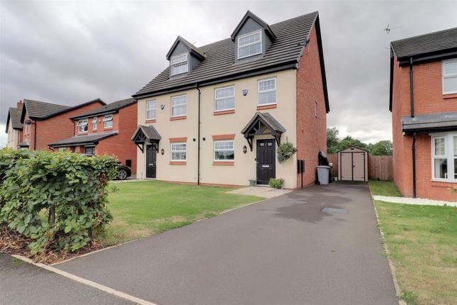 Semi-detached house for sale in Alfred Potts Way, Shavington, Crewe