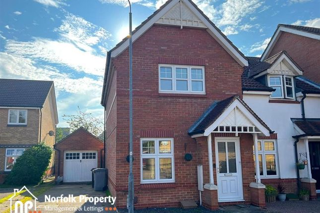 Thumbnail Semi-detached house to rent in Wilks Farm Drive, Sprowston, Norwich