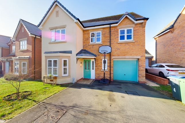 Thumbnail Detached house for sale in Aspen Close, Great Glen, Leicester