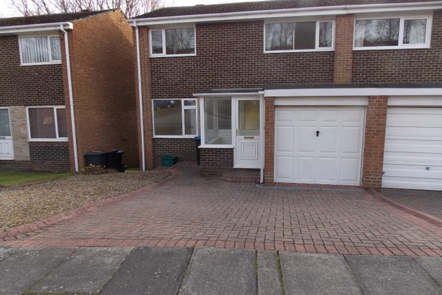 Thumbnail Semi-detached house to rent in Staindrop Road, Newton Hall, Durham