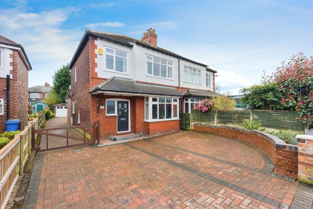 Thumbnail Semi-detached house for sale in Hillside Road, Stockport