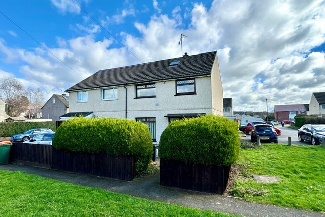 Semi-detached house for sale in Livale Court, Bettws, Newport