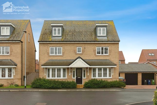 Detached house for sale in Tanner Drive, Godmanchester, Huntingdon, Cambridgeshire