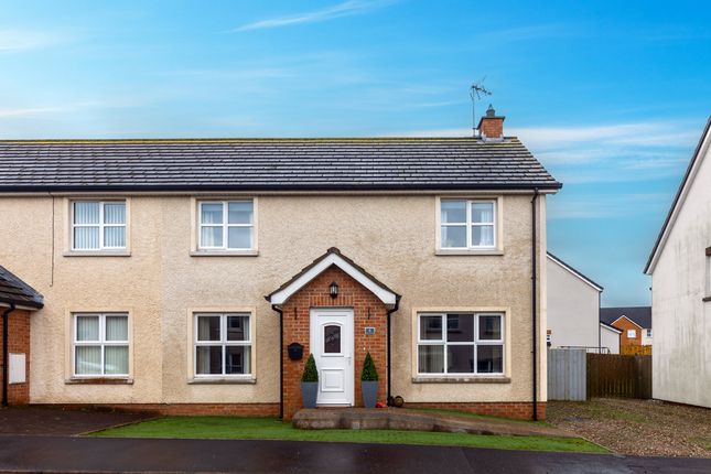 Semi-detached house for sale in 4 Mcbriar Meadow, Carrowdore, Newtownards, County Down