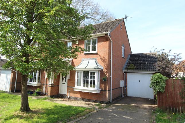 Semi-detached house for sale in Gale Close, Lutterworth