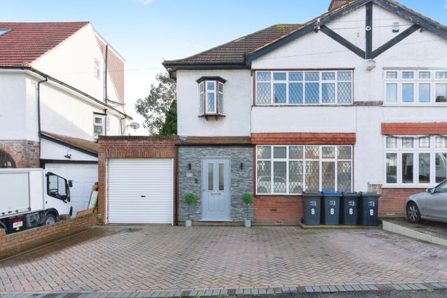 Thumbnail Semi-detached house for sale in Midholm Road, Shirley, Croydon