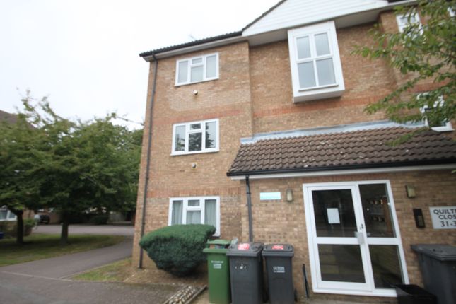 Thumbnail Flat to rent in Quilter Close, Luton