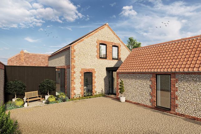 3-bed semi-detached on Creake Barn, Plot at The Old Butchers Shop, South Creake, £325,000