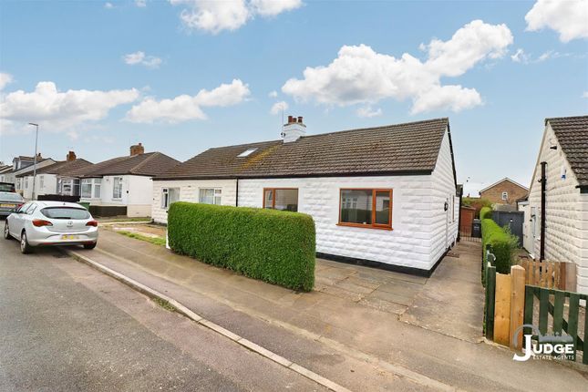 Thumbnail Semi-detached bungalow for sale in Mostyn Avenue, Syston, Leicester