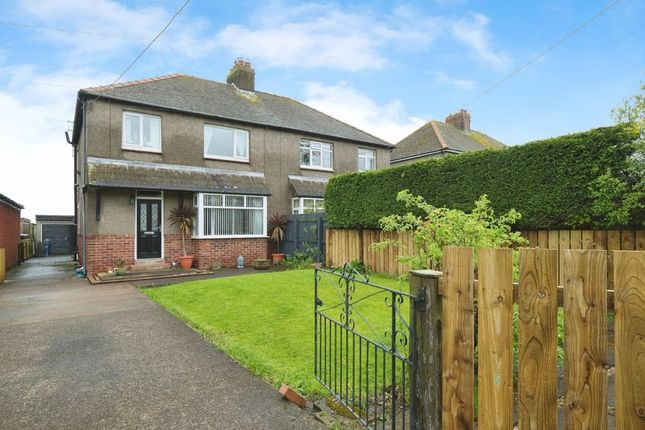 Thumbnail Semi-detached house for sale in Main Street, Red Row, Morpeth