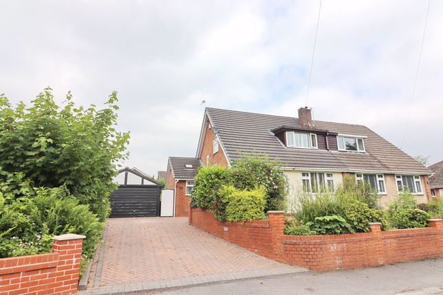 Thumbnail Semi-detached house for sale in Vicars Hall Lane, Worsley, Manchester