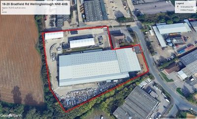Light industrial to let in 18-20 Bradfield Road, Finedon Road Industrial Estate, Wellingborough, Northamptonshire