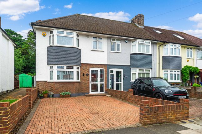 Thumbnail End terrace house to rent in Hillcross Avenue, Morden, Surrey