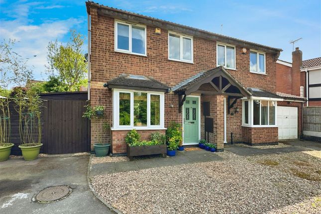 Thumbnail Semi-detached house for sale in Oakwood Close, Leicester Forest East, Leicester
