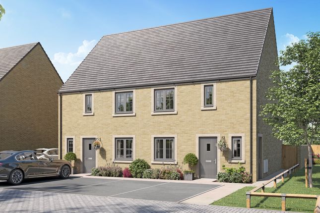 Thumbnail Semi-detached house for sale in "The Beadnall" at Dale Road South, Darley Dale, Matlock