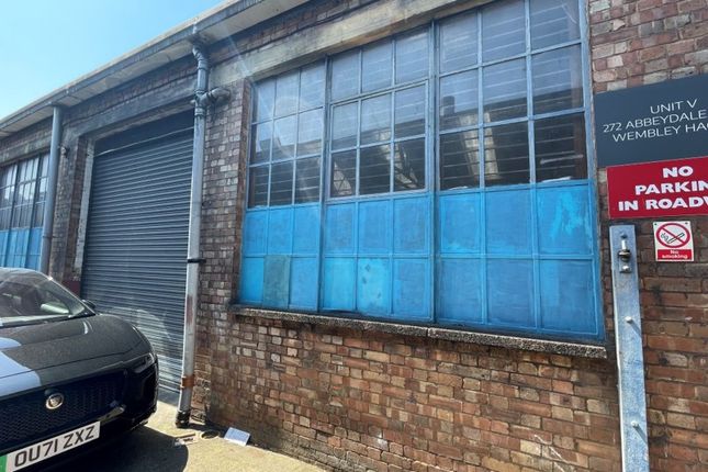 Thumbnail Industrial to let in Unit V, 272 Abbeydale Road, Wembley