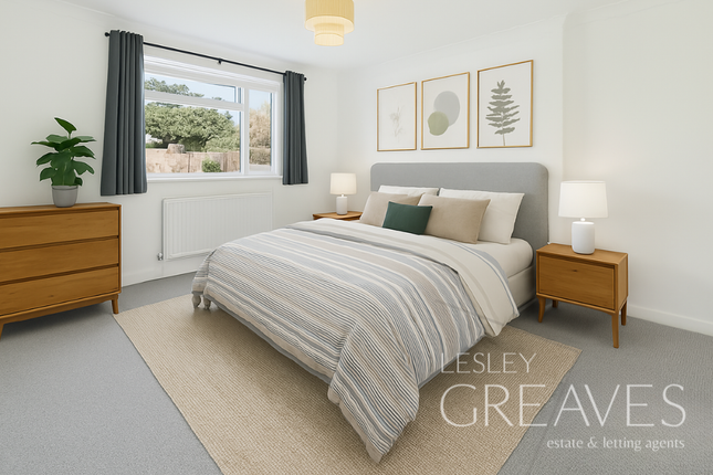 Bedroom Two Vitually Staged