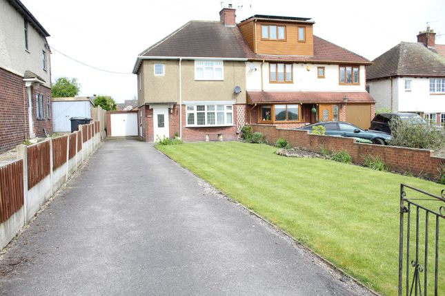 Semi-detached house for sale in Station Road, Codnor Park, Ironville, Nottingham, Nottinghamshire.