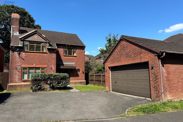 Thumbnail Detached house for sale in Deri Cochion, Pencoed, Bridgend County.