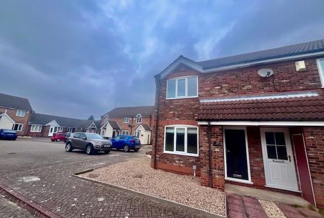 Thumbnail End terrace house to rent in Bramley Close, Louth