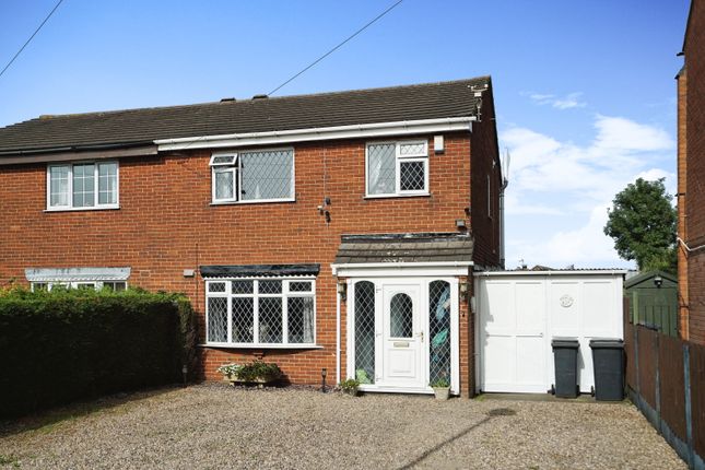 Thumbnail Semi-detached house for sale in Standard Hill, Hugglescote, Coalville, Leicestershire