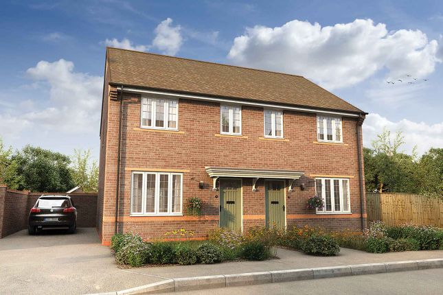 Thumbnail Semi-detached house for sale in "The Buxton" at Cullompton
