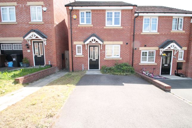 Thumbnail End terrace house to rent in Holden Drive, Swinton, Pendlebury