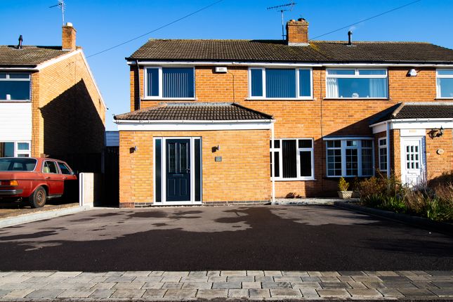 Thumbnail Semi-detached house for sale in Mollington Crescent, Shirley, Solihull, West Midlands