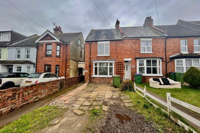 Thumbnail End terrace house for sale in Somerset Road, Folkestone