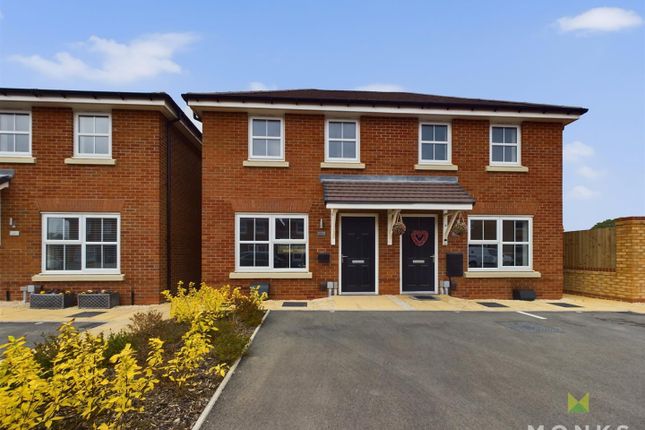 Thumbnail Semi-detached house for sale in Griffin Wood Close, Lightmoor Village, Telford