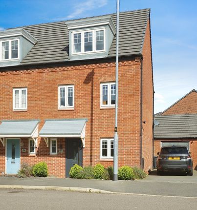 Thumbnail Semi-detached house for sale in Mill Hill Wood Way, Coalville