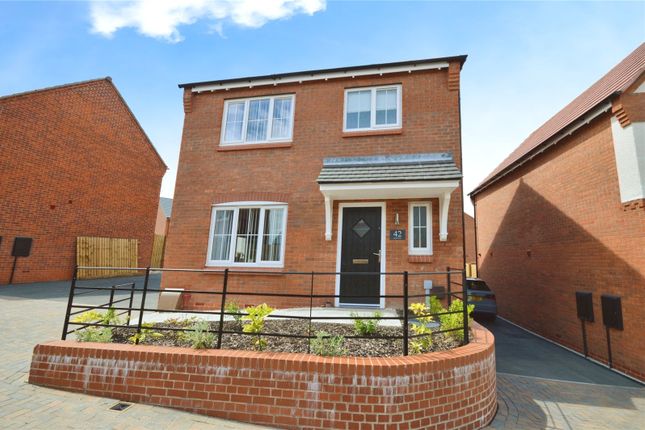 Thumbnail Detached house for sale in Holden Drive, Midway, Swadlincote, Derbyshire