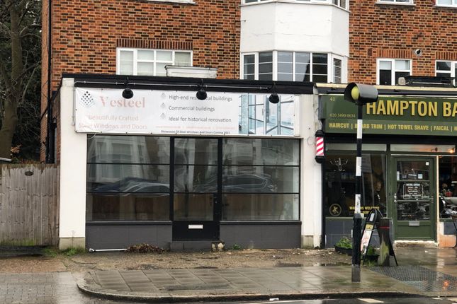 Retail premises to let in Hampton Road, Twickenham