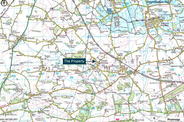 Land for sale in Upper Minety, Malmesbury, Wiltshire