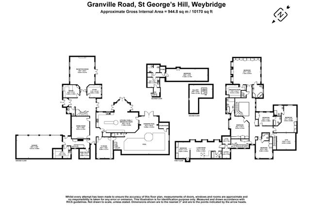 Detached house for sale in Granville Road, St George's Hill, Weybridge