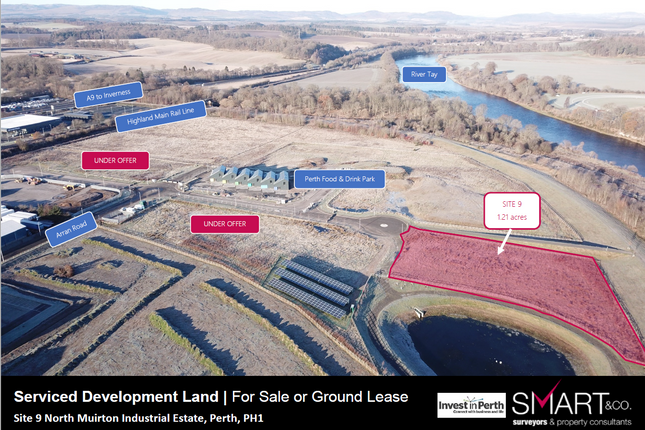 Thumbnail Land for sale in Arran Road, Perth