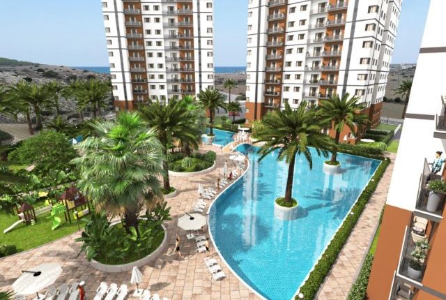Thumbnail Apartment for sale in Studio Modern Off Plan Apartments In 5 Towers Residential Comple, Iskele, Cyprus